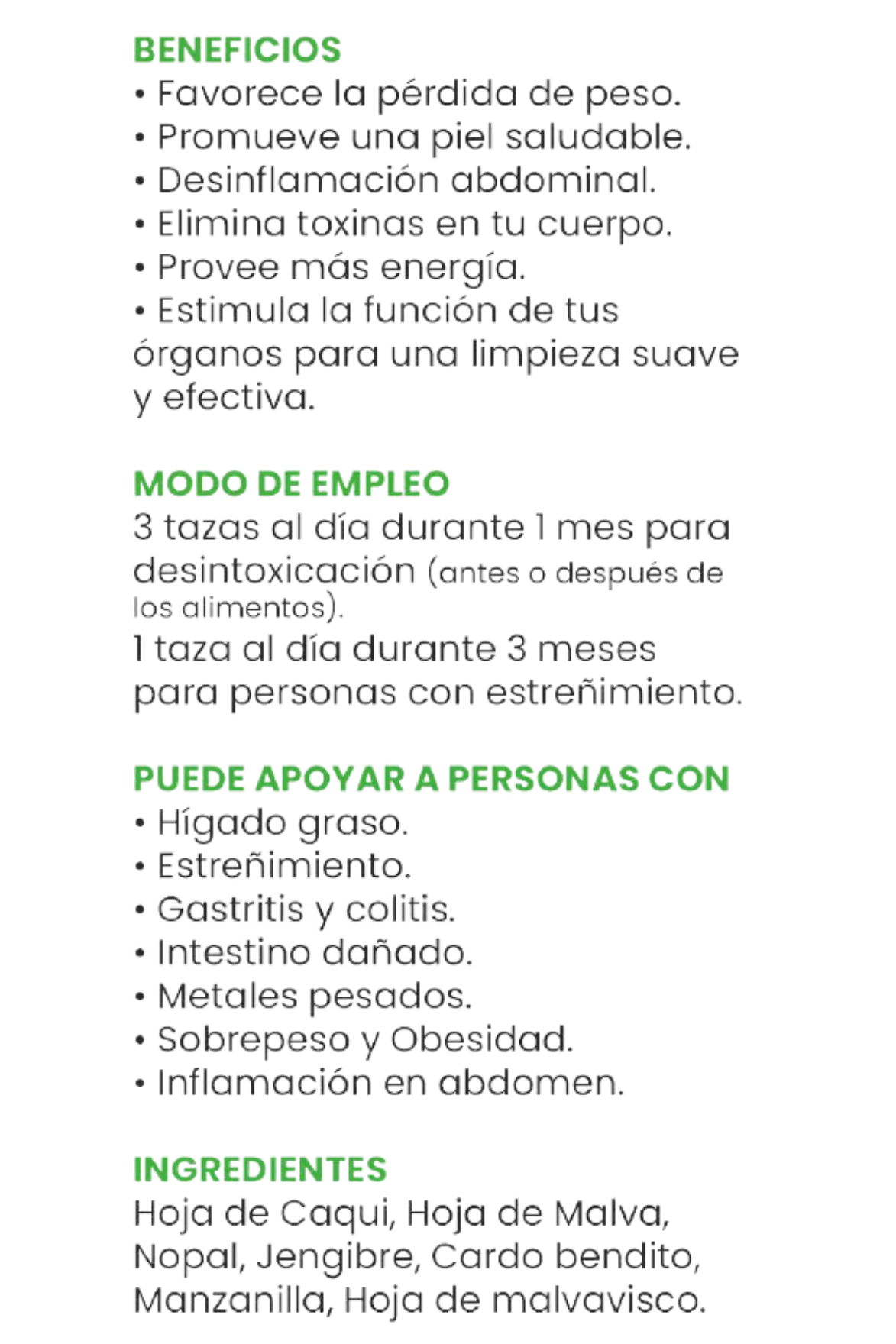 TE DETOX